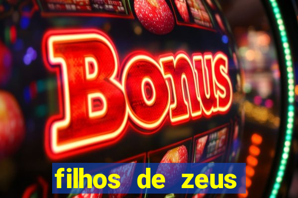 filhos de zeus mitologia grega